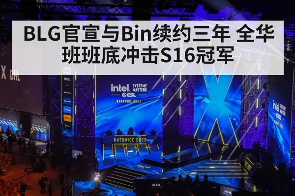 BLG官宣与Bin续约三年 全华班班底冲击S16冠军